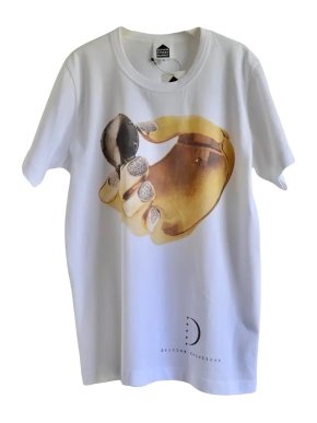 Comme Des Garcons x Delfina Delettrez.White T-Shirt