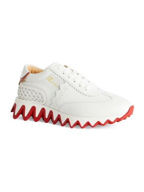 Christian Louboutin Loubishark Calfskin Sneakers
