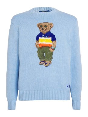 Polo Ralph Lauren Cotton Polo Bear Sweater 1
