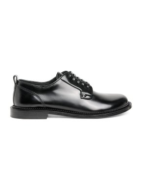 AMI Paris Leather Anatomical Derby Shoes