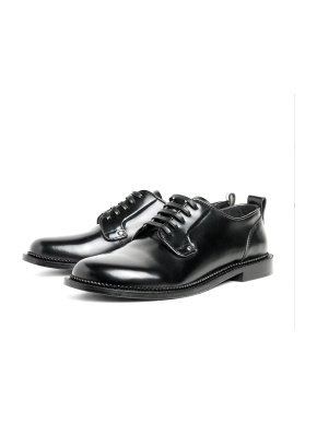 AMI Paris Leather Anatomical Derby Shoes