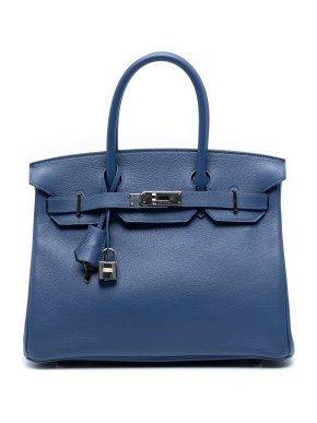 Hermes Bleu de Malte  Birkin Retourne 30