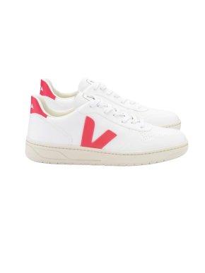 Veja White/Rose Fluo Trainer