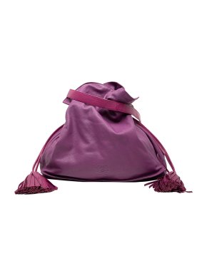 Loewe Purple Calfskin Flamenco Tassel 36