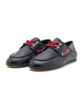 Sandro Leather Boat Shoes