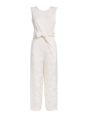 Claudie Pierlot Jacquard Sleeveless Jumpsuit