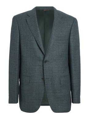 Canali Grey Wool Blazer