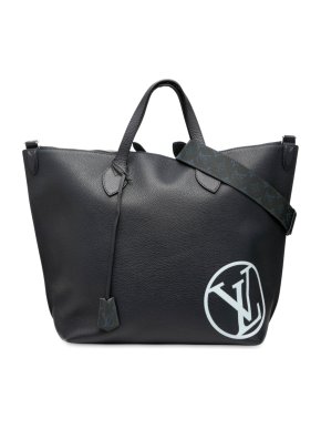 Louis Vuitton Blue Taurillon East Side Tote GM