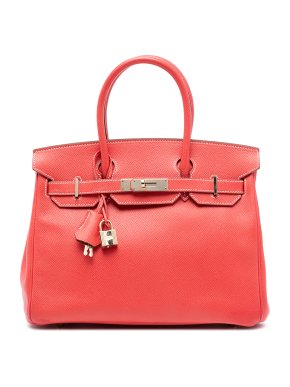 Hermes Rose Jaipur Epsom Candy Verso Birkin Retourne 35