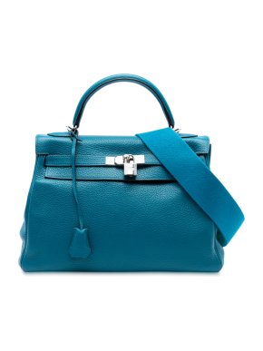Hermes Turquoise Togo Amazon Kelly II Retourne 32