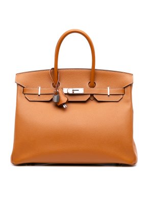 Hermes Toffee Epsom Birkin Retourne 35