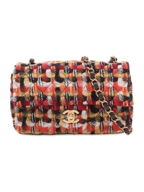 Chanel Multi Mini Rectangular Classic Tweed Single Flap