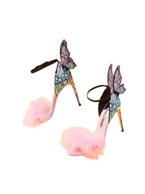 Sophia Webster Butterfly Detail Heeled Sandals