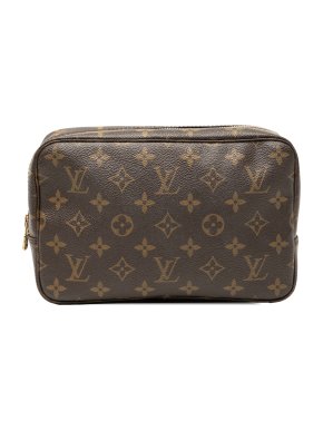 Louis Vuitton Coated Canvas Monogram Trousse Toilette 23
