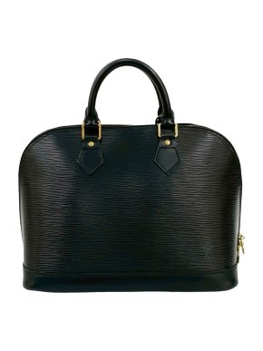 Louis Vuitton Black Epi Alma PM