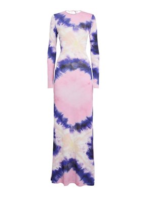 Rabanne Tie-dye Print Dress