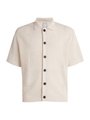 Wooyoungmi Ivory Check Shirt