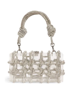 Cult Gaia Rhinestone Bess Shoulder Bag