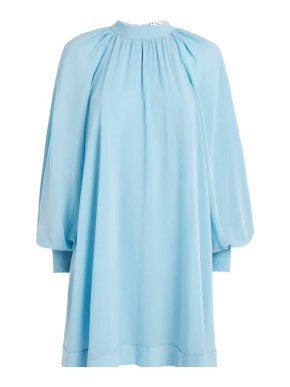 Alice+Olivia Taffeta Gracen Mini Dress