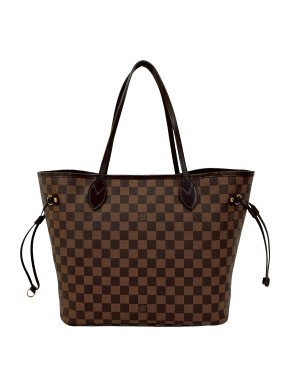 Louis Vuitton Coated Canvas  Ebene Neverfull MM