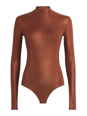 Lapointe Coated Jersey Bodysuit