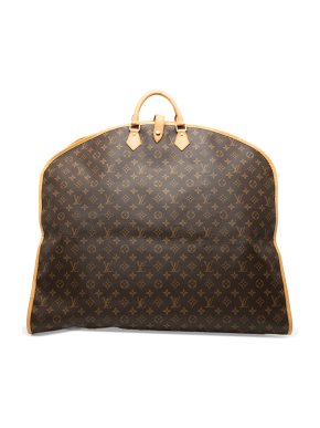 Louis Vuitton Coated Canvas Monogram Housse Porte Habits Garment Cover