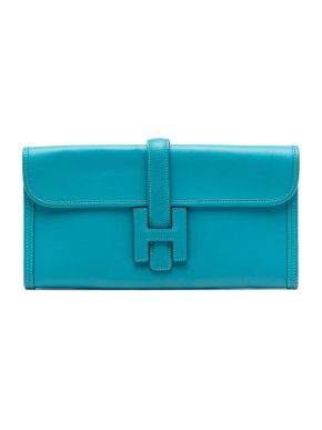 Hermes Turquoise Swift Jige Elan 29
