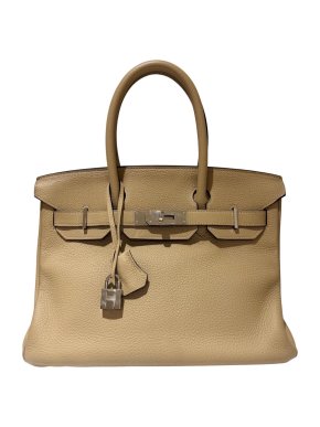 Hermes Trench Togo Leather Birkin 30 Bag