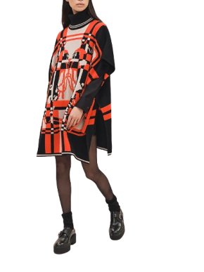 Hermes Brides De Gala Cashmere Dress