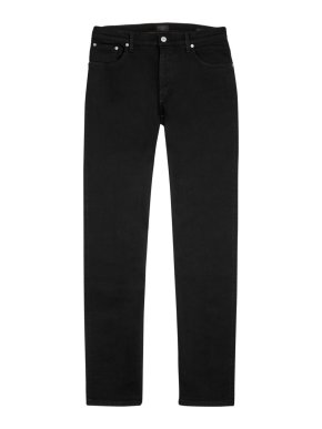 Citizens Of Humanity Black Bowery Standard Slim Jeans