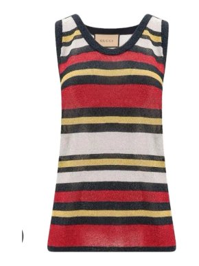 Gucci Metallic Knit Top