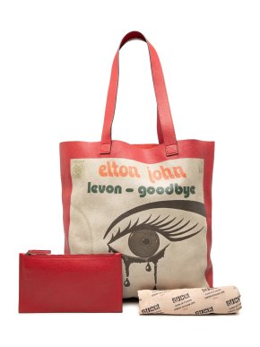 Gucci Elton John Large Calfskin Levon Goodbye Tote