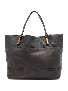 Gucci Black Large Leather Laidback Crafty Tote