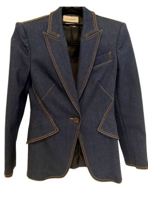 Alexander McQueen Denim Blazer