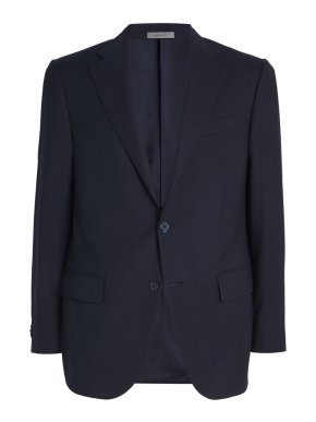 Corneliani Hopsack Wool Blazer