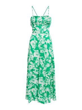 Maje Floral Pleated Dress