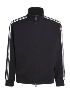 Emporio Armani ASV Full-zip Sweatshirt In Jersey With Logo Bands