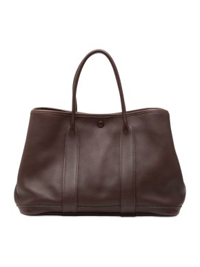 Hermes Brown Swift and Silk Bolduc Twilly Garden Party 30