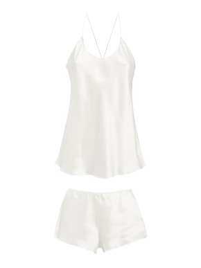 Olivia von Halle Silk Bella Pyjama Set