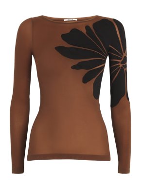 Wolford Marco Body Tattoo Top Long Sleeves