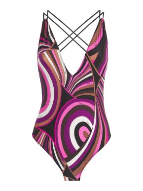Pucci Iride-print One-piece Swimsuit