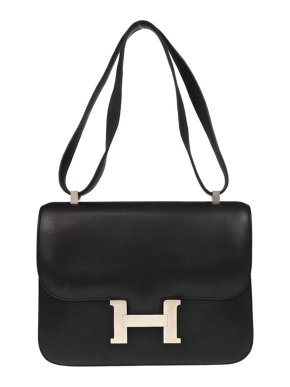 Hermes Black Chamonix Constance 25