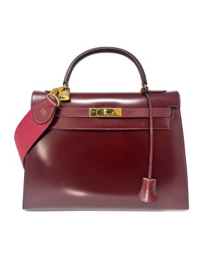 Hermes Rouge Kelly 32 Sellier