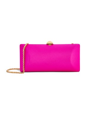 Rodo Silk Satin Clutch Bag