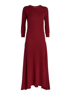 Ralph Lauren  Cotton Waffle-Knit Dress