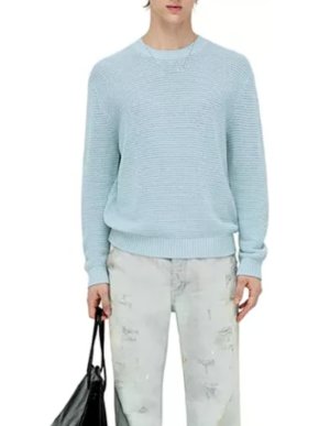 Frame Textured Wool-Blend Sweater