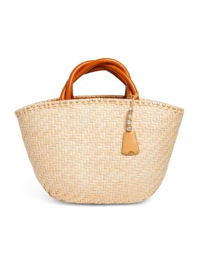 Rodo Amy Wicker Tote Bag