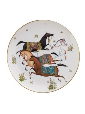 Hermes Cheval D'Orient Desert Plates x2