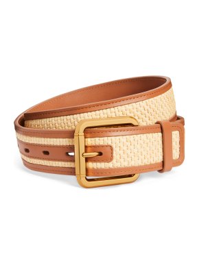 Zimmermann Zimmerman Raffia belt