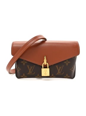 Louis Vuitton Coated Canvas And Leather Bag